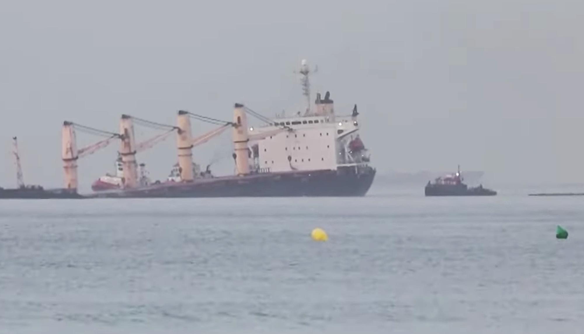 granelero OS35 buque algeciras